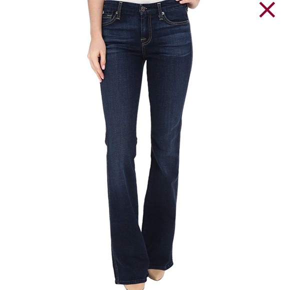 7 For All Mankind Denim - 7 for all mankind “A” pocket jeans